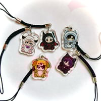 Lads plushy chibs phone charms 