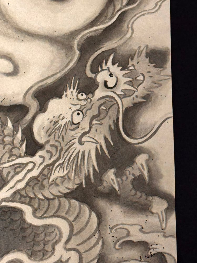 Image of Rising Dragon (Original painting)