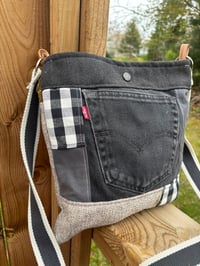 Image 1 of Traveler Coal Jean SlingBag
