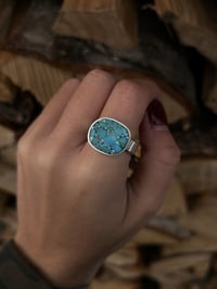 Image 2 of Turquoise Oval Inlay