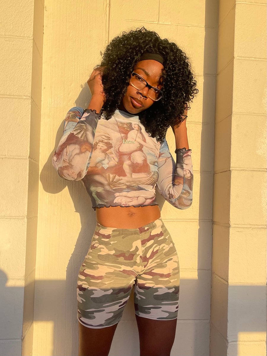 Image of Angel Crop Top