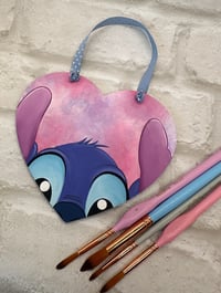 Image 4 of Stitch Painting - Heart Shape 