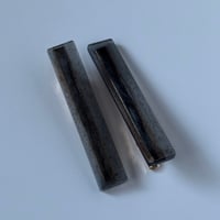 Image 1 of Black Hair Slides Set (bar shape)