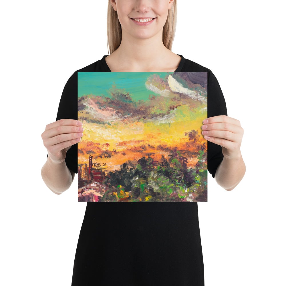 Image of ||| PRINT ||| - "Lake Michigan Was Angry that Day - Pt 4"