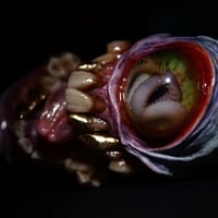 Image 16 of Parasite cyclops - Glow in the Dark Bic Lighter Sleeve OOAK