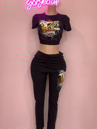 Image 1 of Hardy black- pants set