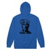 Image of Zip-Up Unisex Logo Back Hoodie 