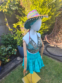 Image 3 of Boho Mini Skirt- one size 6-12 uk