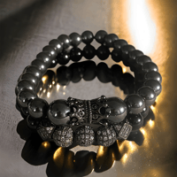 Black Hematite Stack 