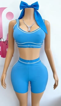 Image 5 of Alo Yoga Two Piece Short Set