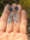 Image of Autumn Fern Leaf Labradorite Studs