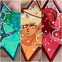 Image 1 of Shining Stars Enamel Pins Pt1