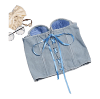 Image 3 of Blue Jean Corset