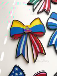 Image 9 of UNITY FLAG BOW BUNLDE SVG