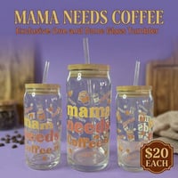 MAMA Glass Tumbler