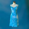 Sky and Sea Slip Dress 34