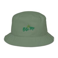 Image 3 of Bite Me Podcast Organic bucket hat