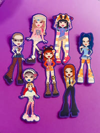 Image 2 of xg 'something ain't right' bratz-inspired stickers.