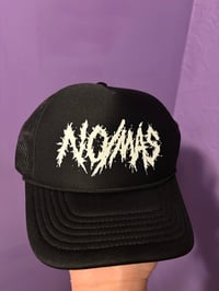 Image 1 of OTTO Black Trucker Hat with White Logo