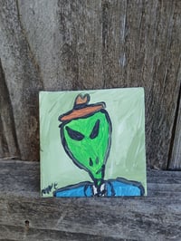 Image 2 of Alien In Hat Mini