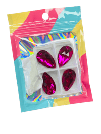 Image 3 of Fuschia Butterfly Beading Kit