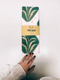 Image 2 of 'Green Tile' Tea Towel