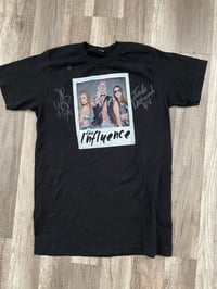 Image 2 of Worn/signed Influence T shirt 