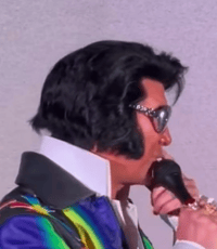 Image 1 of “Pro E-Wig “ Tupelo Elvis Festival Super Sale “ 
