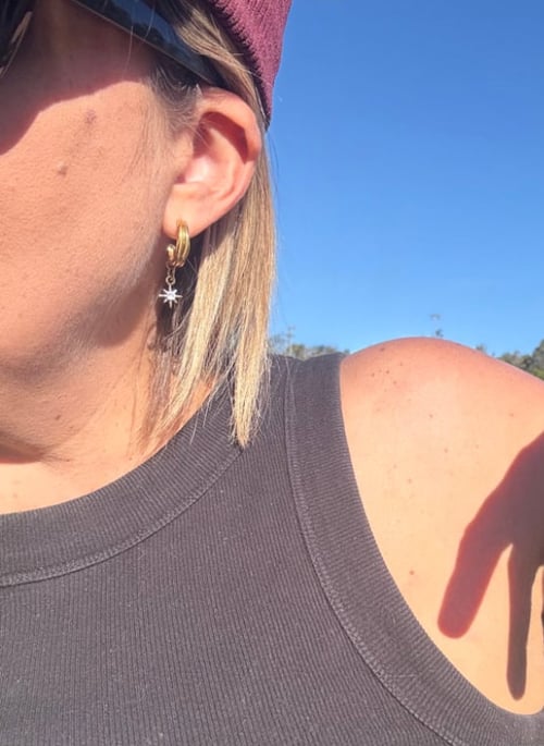 Image of Hoop + Stars