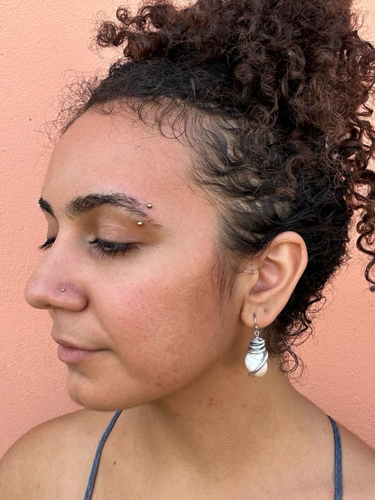Image of ✧Spiral Shell Earrings
