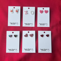 Mini Valentine's  Studs