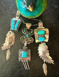 Image 1 of Bird watcher pendant 4,6 and 7 