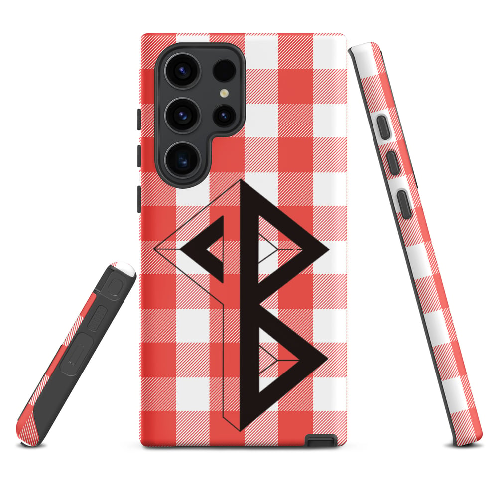 Image of Samsung Galaxy S23 Ultra Pizzaboyzzz tablecloth phone case