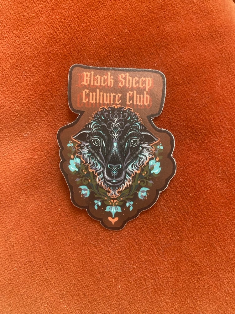 Image of Black Sheep Sticker