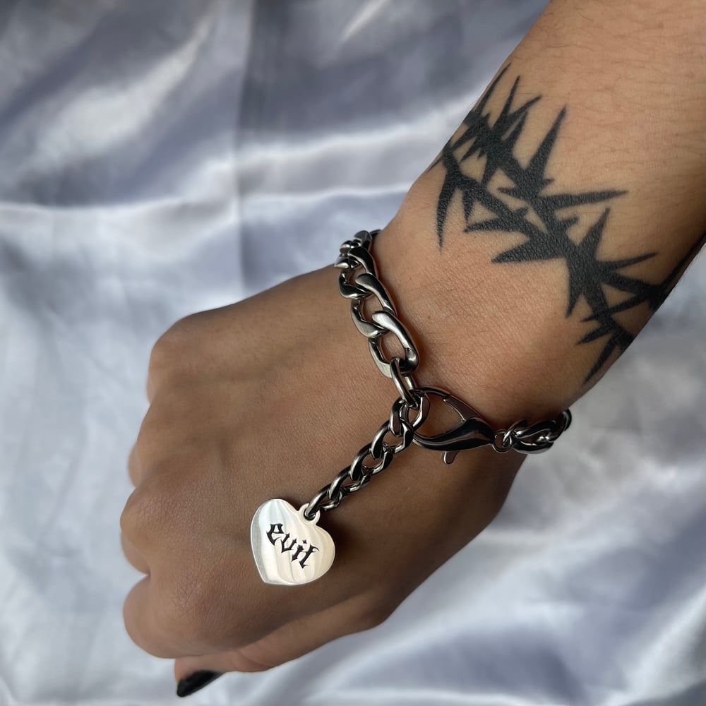 Image of evil baby chain bracelet