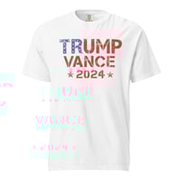 Image 1 of Trump Vance Stars 24 - Comfort Colors Unisex garment-dyed heavyweight t-shirt