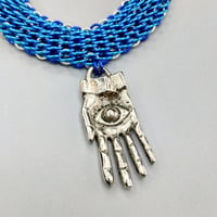 Image 3 of Evil Eye Protective Talisman Necklace