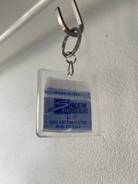 Image 11 of vintage clothing hangtag Salem Sportswear made in USA courtneycourtney keychain