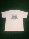 YB Motto Crewneck White T-Shirt