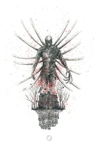Image 3 of Stranger Things Villains Signed Art Prints