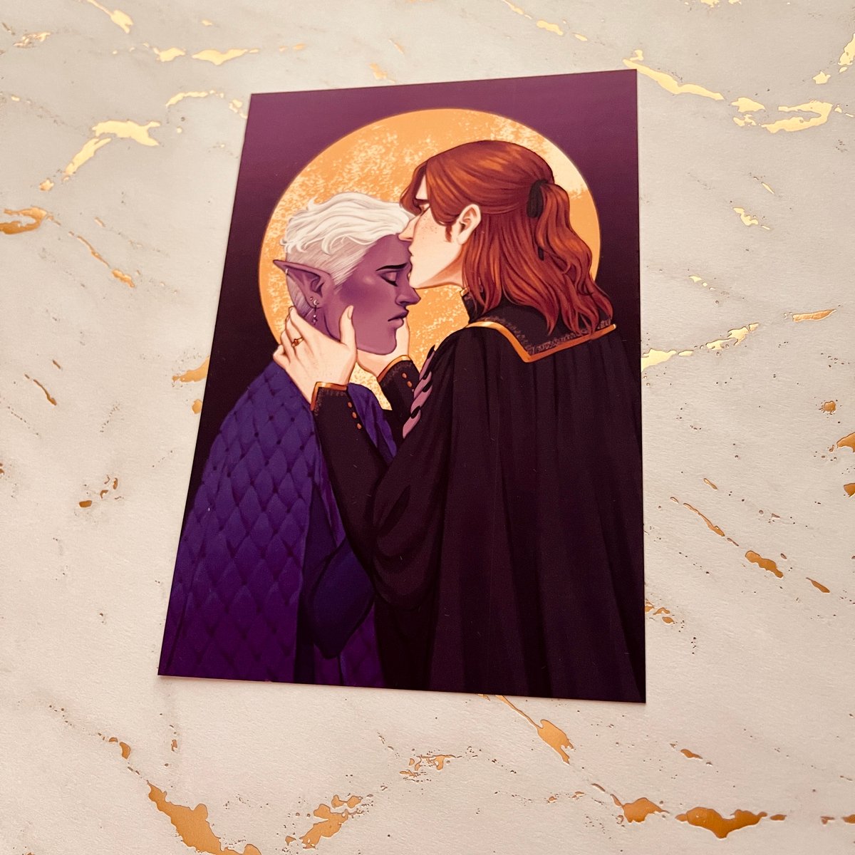 shadowgast kiss set 4x6 prints | nox arcana art