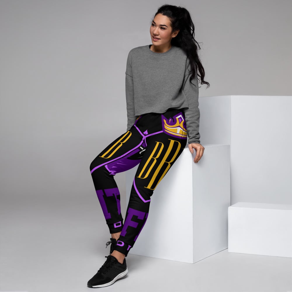 Black and purple discount joggers