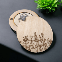 Image 8 of Custom Wood Ring Box, Wedding or Engagement Gift, Sustainable Gifts for Rustic Weddings
