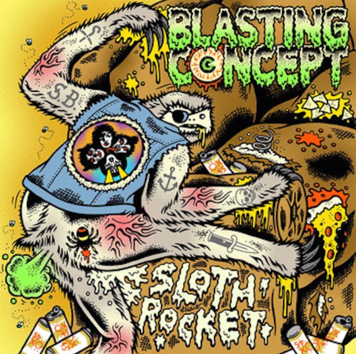 Image of Blasting Concept - “Sloth Rocket” LP