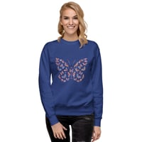 Image 15 of women's Premium Sweatshirt (Butterfly)