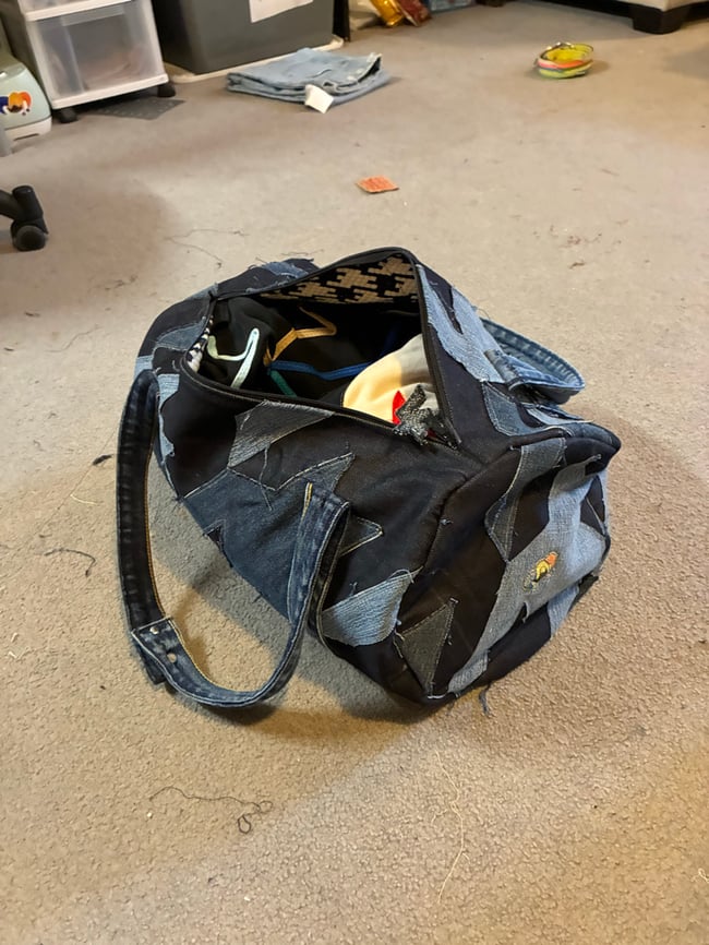 Houndstooth DuffleBag