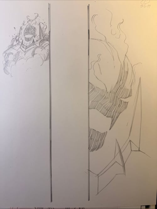 Image of SORCERER SUPREME #1 page01 original art