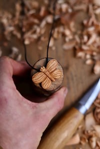 Image 3 of Butterfly- Pendant Necklace 