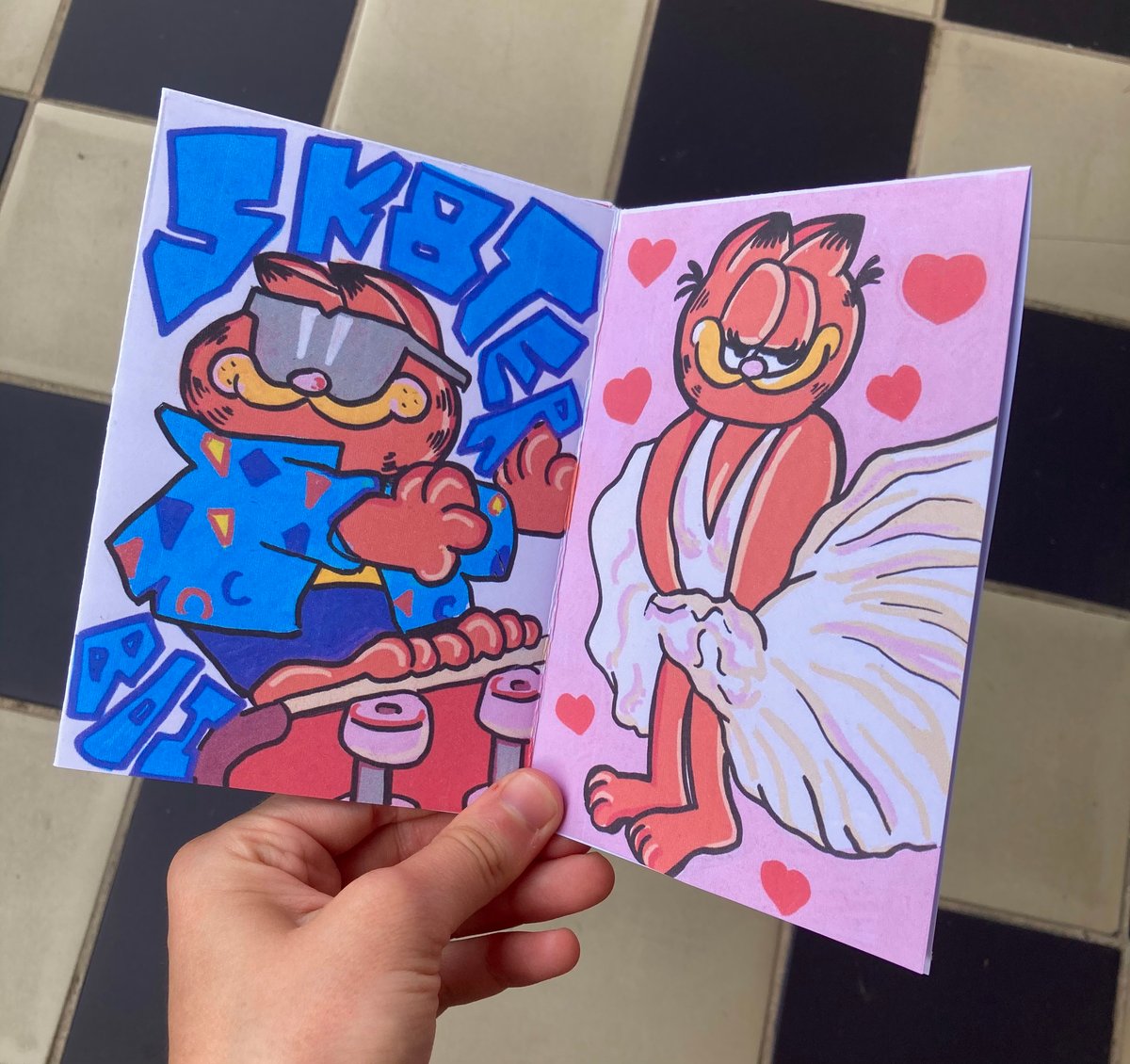 Image of Garfield & Furby Zines
