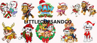 Paw patrol Christmas tumbler